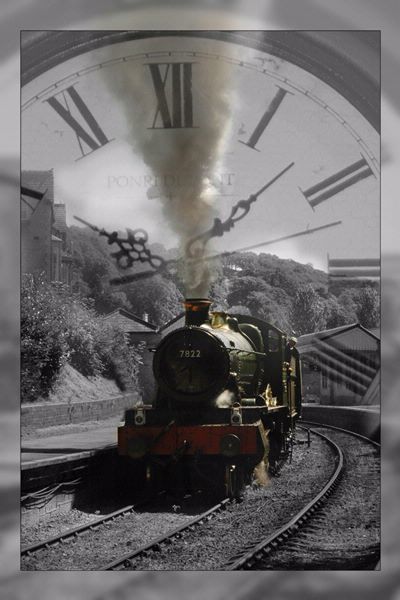 On Time, steam train at Llangollen